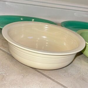 Vintage Fiestaware serving bowl